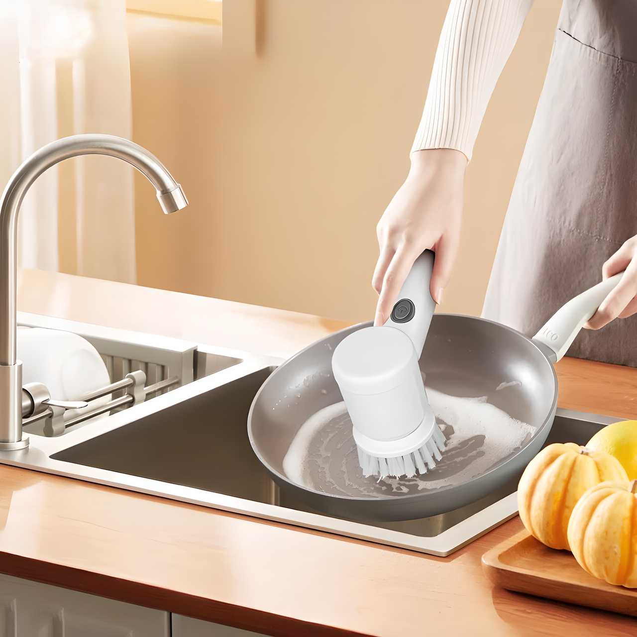 5-in-1 Powerful Electric Spin Scrubber | Powerful Cordless Cleaning Brush for Bathroom, Kitchen & More!