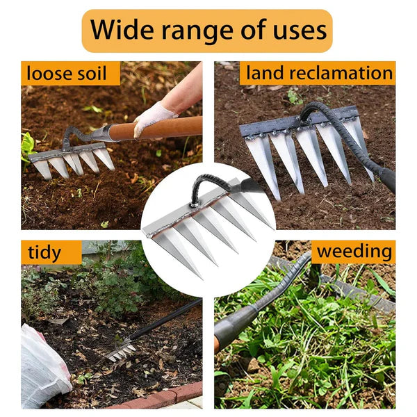 Garden Weeding Tool with 5 Durable Steel Claws (š„50% OFF š„ )