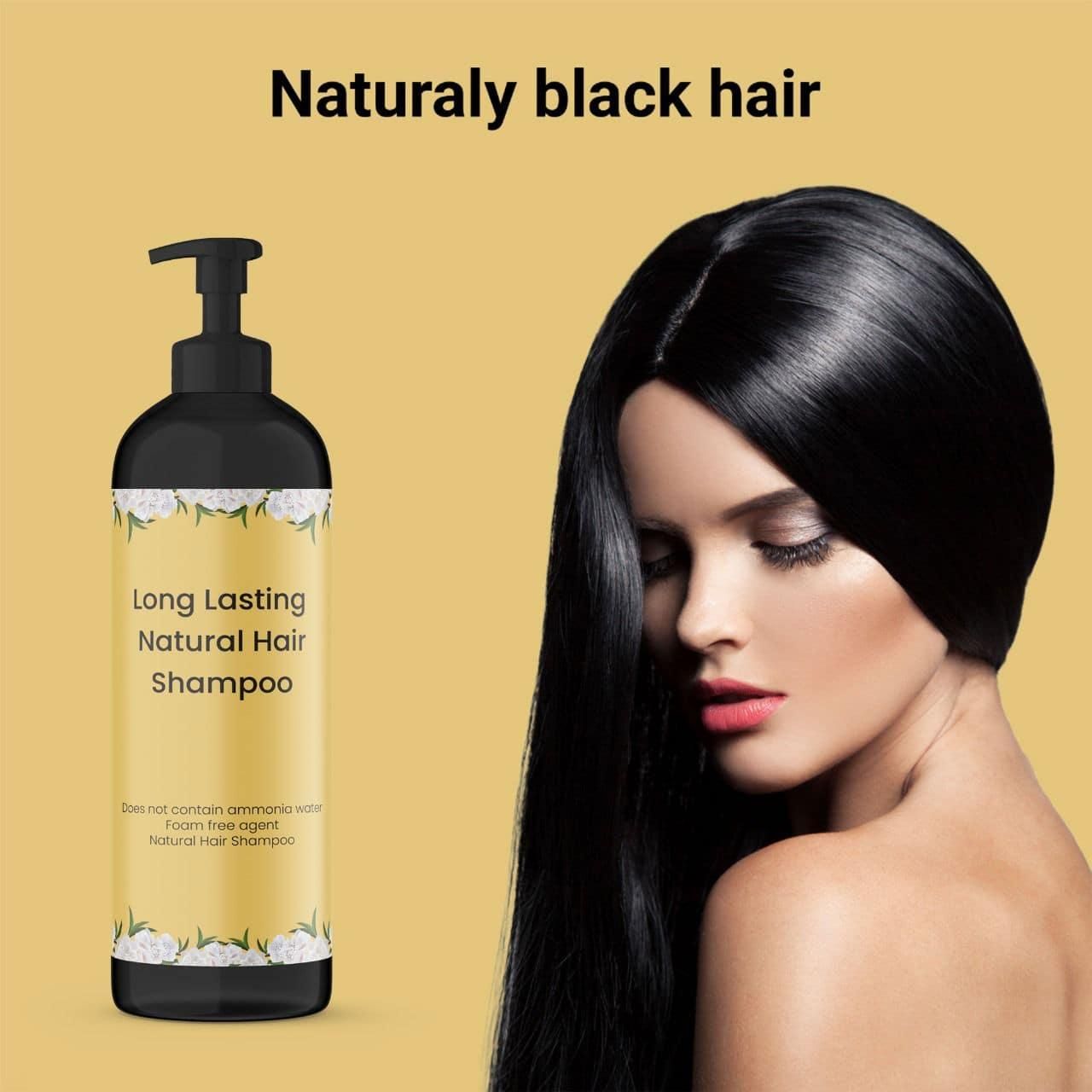 Long Lasting Natural Hair Dye Shampoo Buy 1 Get 1 Free