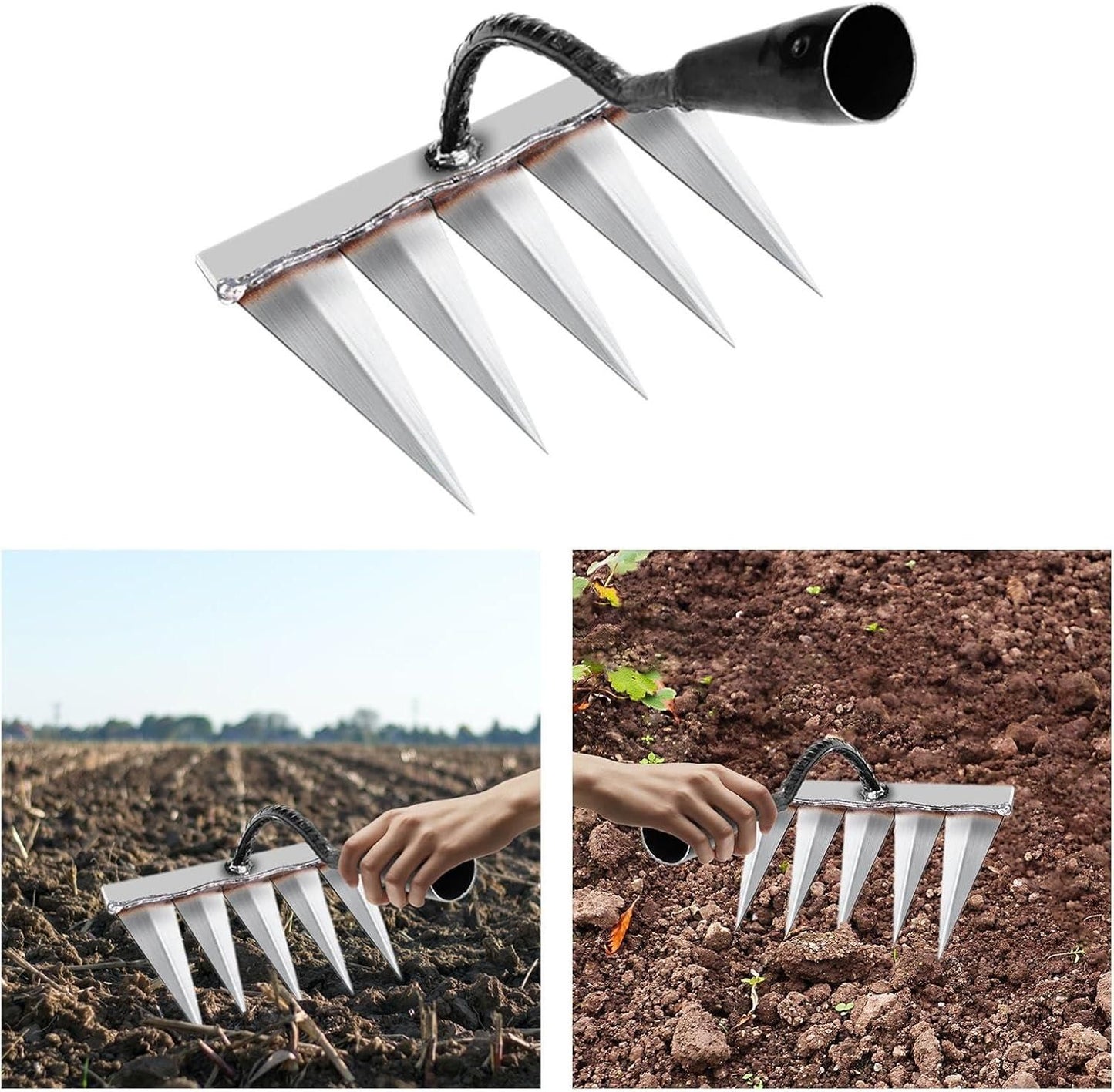 Garden Weeding Tool with 5 Durable Steel Claws (š„50% OFF š„ )