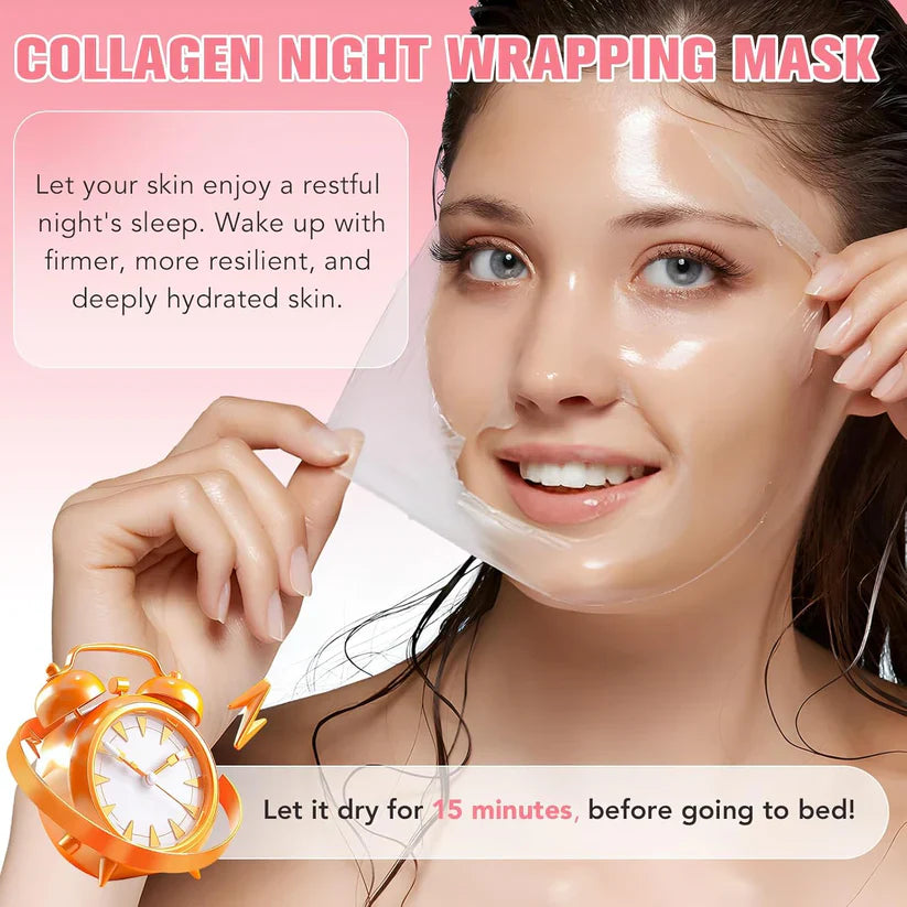Collagen Night Wrapping Peel Off Mask Buy 1 Get 1 Free