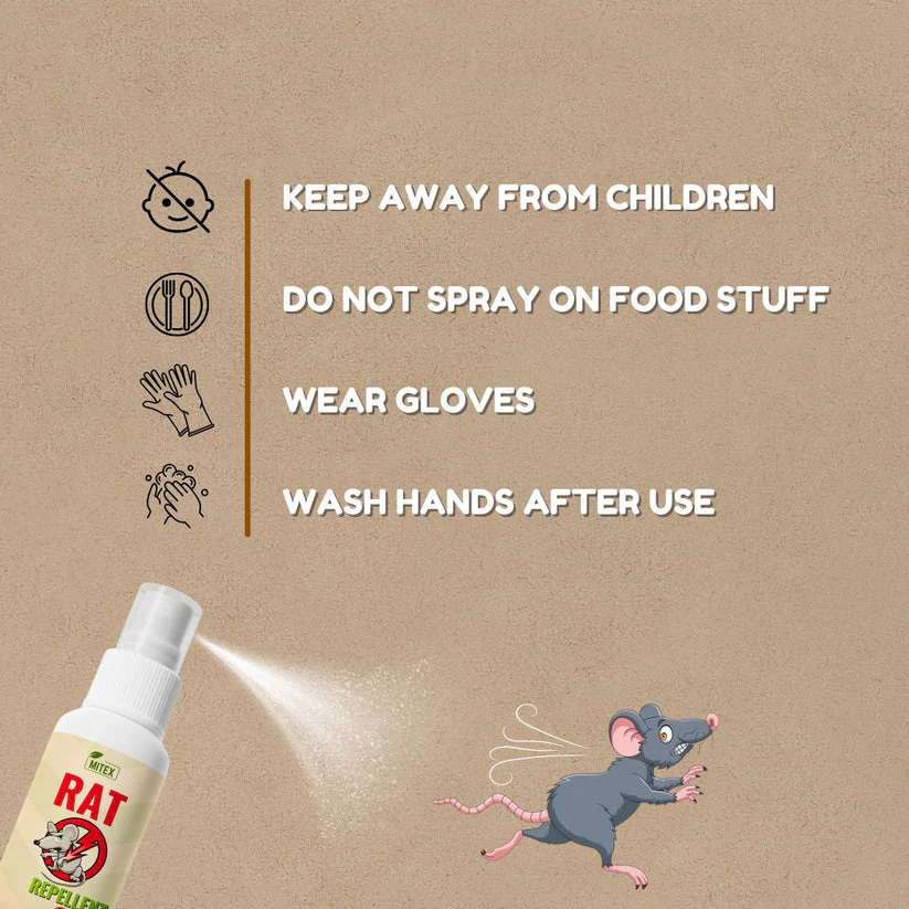 RAT REPELLENT SPRAY (BUY 1 GET 2 FREE) (PACK OF 3 )
