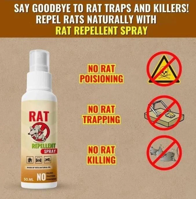RAT REPELLENT SPRAY (BUY 1 GET 2 FREE) (PACK OF 3 )