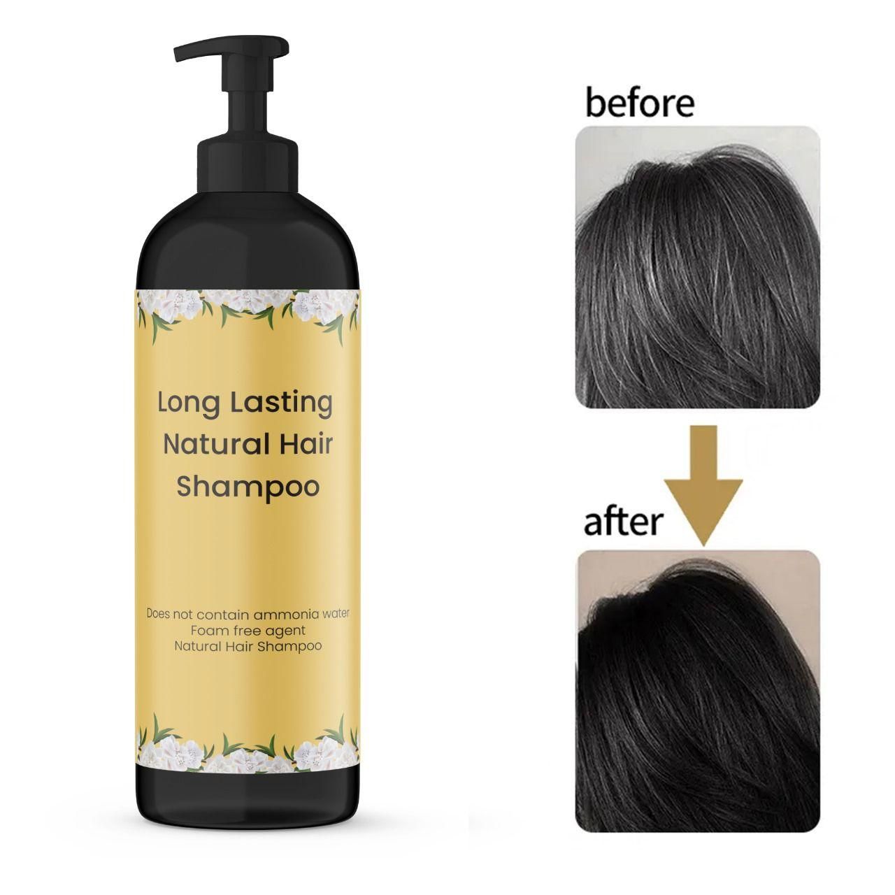 Long Lasting Natural Hair Dye Shampoo Buy 1 Get 1 Free